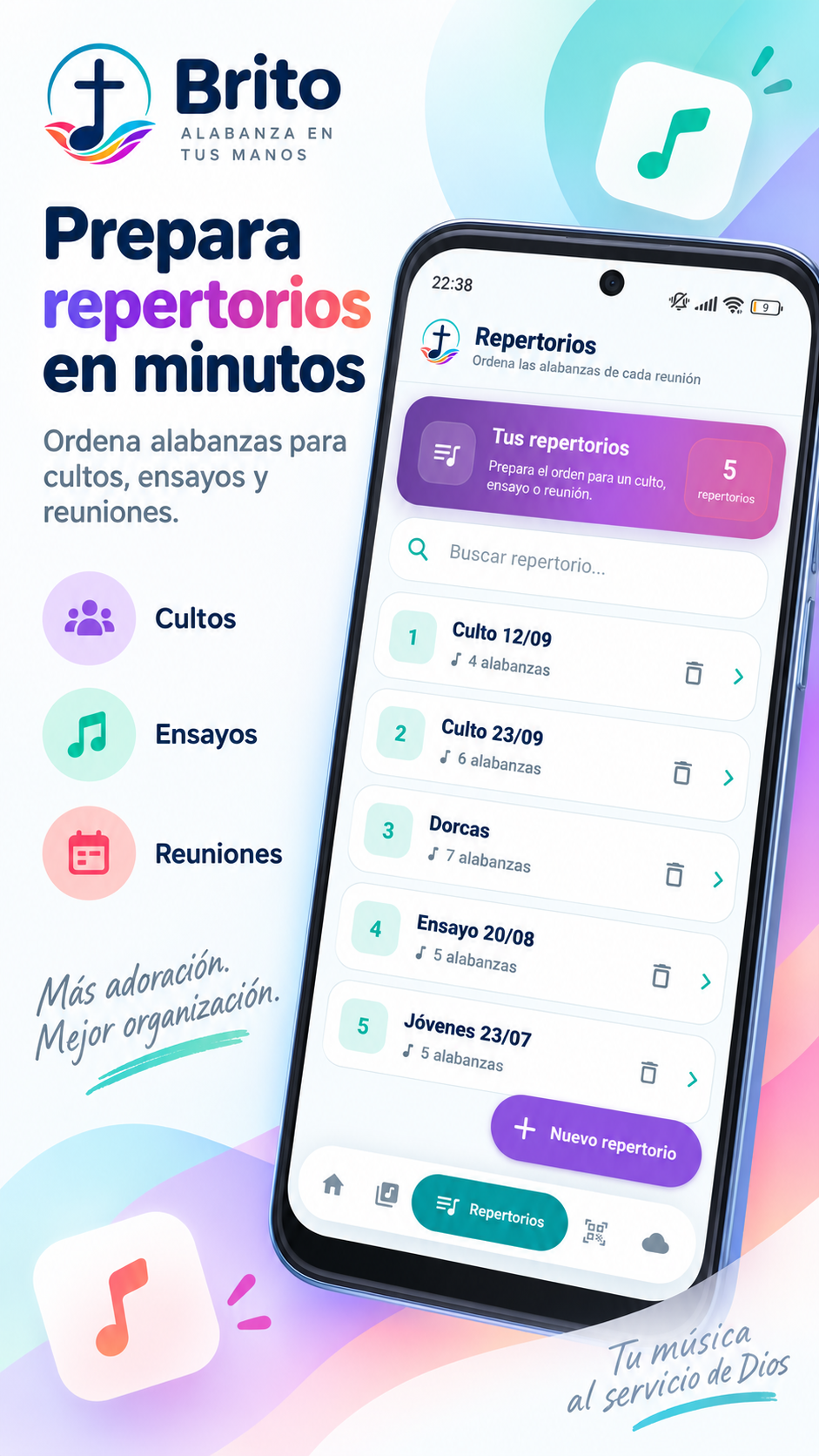 Repertorios en Brito